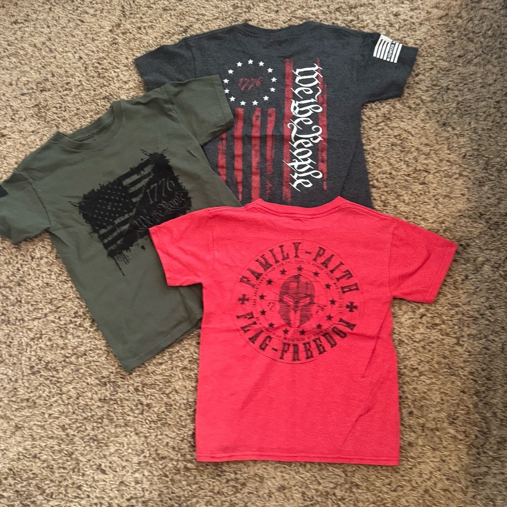 (3) Howitzer Shirts - Boys Small